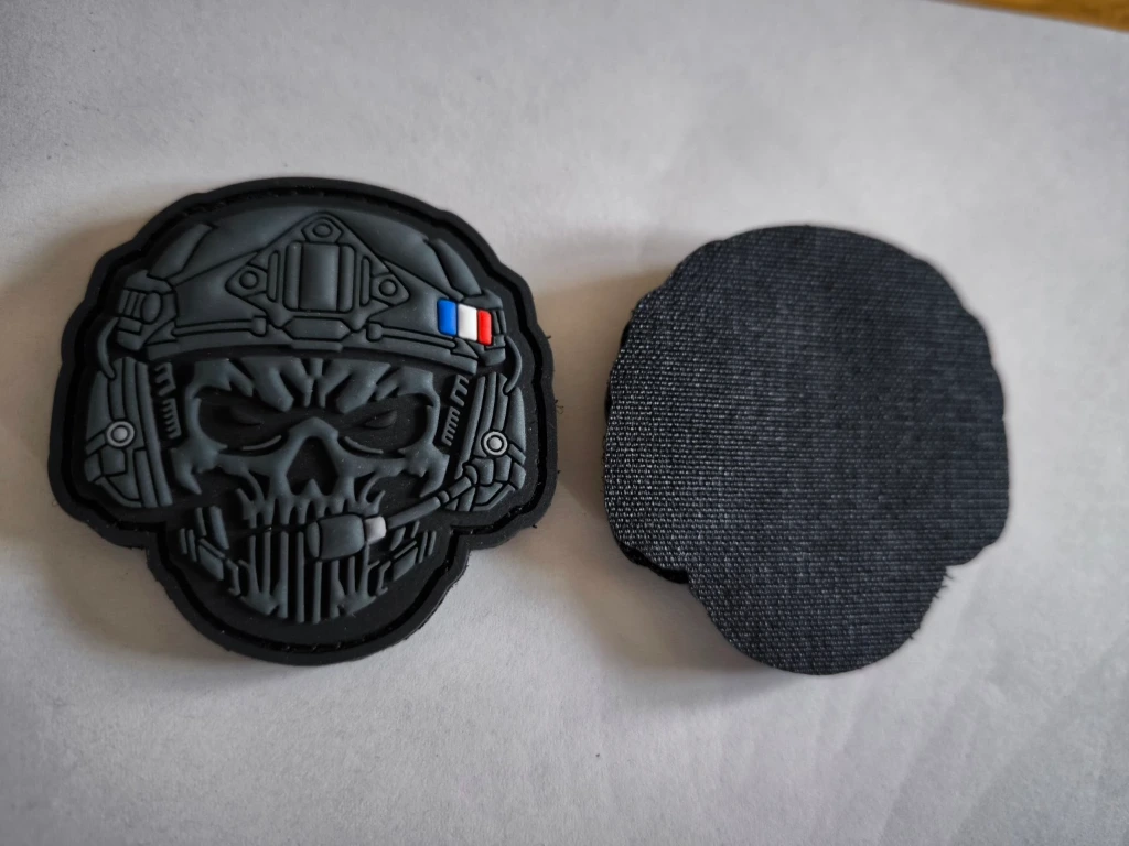 Patch crâne tactique France